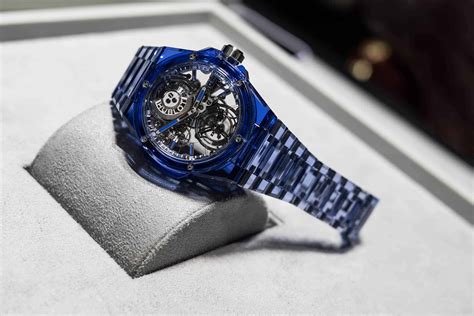 hublot blue sapphire replica|hublot blue sapphire watch.